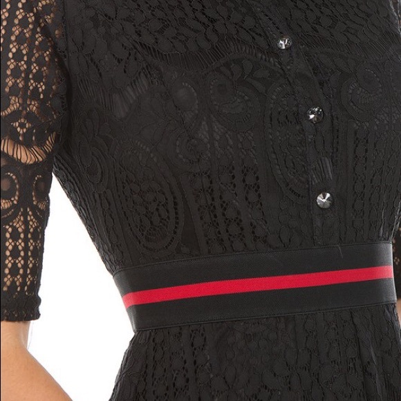 Black Lace Dress - Picture 2 of 2